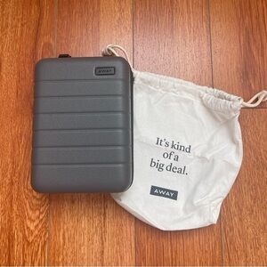 Away Mini Suitcase dark grey